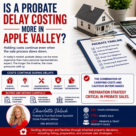 You are currently viewing Is a Probate Delay Costing More in Apple Valley?