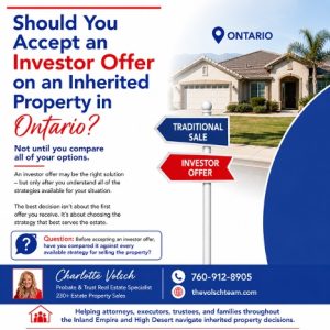 Read more about the article Should You Accept an Investor Offer on an Inherited Property?