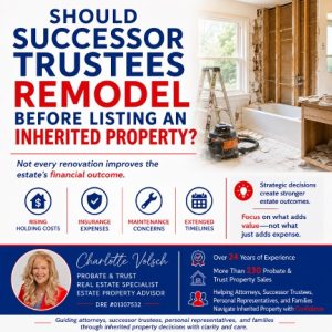 Read more about the article Should we renovate an inherited property before putting it on the market?