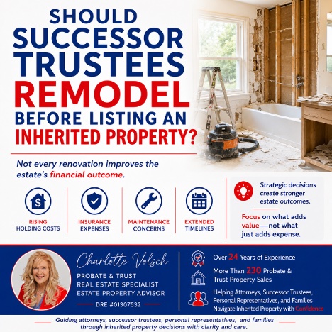 Read more about the article Should we renovate an inherited property before putting it on the market?