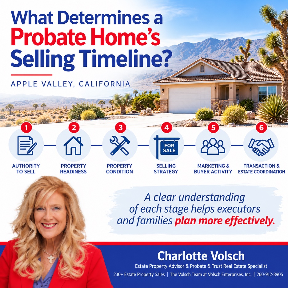 You are currently viewing How Long Does It Usually Take to Sell a Probate Property in Apple Valley, California?